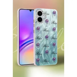 Newface Samsung Galaxy A06 Kılıf Blade Aynalı Desenli Kapak - Desen 6