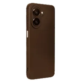 Newface Samsung Galaxy A07 Auto Focus Karbon Kapak - Kahverengi