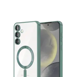 Newface Samsung Galaxy A17 5G Kross Magneticsafe Kapak - Koyu Yeşil