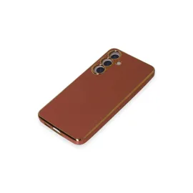 Newface Samsung Galaxy S24 Kılıf Volet Silikon - Kırmızı