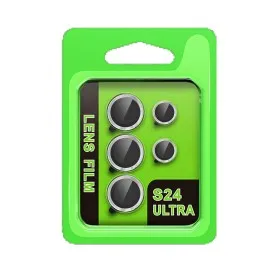 Newface Samsung Galaxy S24 Ultra Raze Metal Kamera Lens - Gümüş