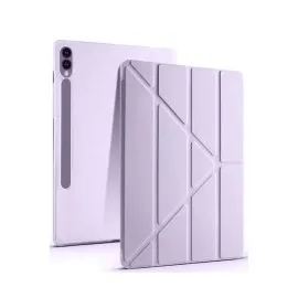 Newface Samsung Galaxy X610 Tab S9 Fe Plus 12.4 Kılıf Kalemlikli Mars Tablet Kılıfı - Açık Mor