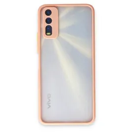 Newface Vivo Y11S Kılıf Montreal Silikon Kapak - Pembe