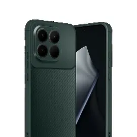 Newface Xiaomi Mi 15T Auto Focus Karbon Kapak - Koyu Yeşil