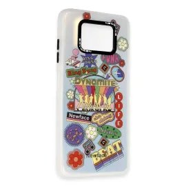 Newface Xiaomi Pocophone X3 Kılıf Estoril Desenli Kapak - Estoril - 14