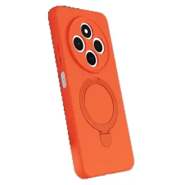 Newface Xiaomi Redmi 14C Regal Magsafe Standlı Kapak - Turuncu