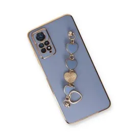 Newface Xiaomi Redmi Note 11 Pro Kılıf Esila Silikon - Gri