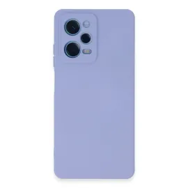Newface Xiaomi Redmi Note 12 Pro 5G Kılıf Nano Içi Kadife Silikon - Lila