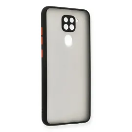 Newface Xiaomi Redmi Note 9 Kılıf Montreal Silikon Kapak - Siyah
