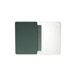 Newface Xiaomi Redmi Pad SE Kılıf Kalemlikli Mars Tablet Kılıfı - Koyu Yeşil