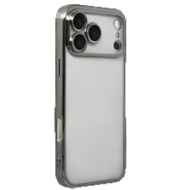 Newface Apple Iphone 17 Pro Max Razer Lensli Silikon - Titan Gri