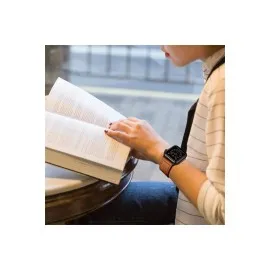 Newface Apple Watch 38Mm Kr415 Luaz Deri Kordon - Siyah