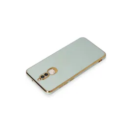 Newface Huawei Mate 10 Lite Kılıf Volet Silikon - Açık Yeşil