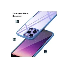Newface Iphone 13 Pro Max Kılıf Power Silikon - Koyu Yeşil