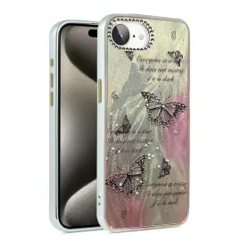 Newface Iphone 16E Kılıf Blade Aynalı Desenli Kapak - Desen 6