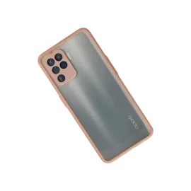 Newface Oppo Reno 5 Lite Kılıf Montreal Silikon Kapak - Pembe