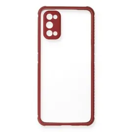 Newface Realme 7 Pro Kılıf Miami Şeffaf Silikon - Fuşya