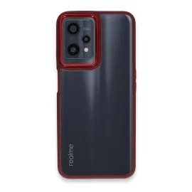 Newface Realme 9 Pro 5G Kılıf Dora Kapak - Kırmızı