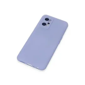 Newface Realme 9I 4G Kılıf Nano Içi Kadife Silikon - Lila