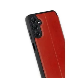 Newface Samsung Galaxy A17 5G Flip Cover - Kırmızı
