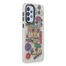 Newface Samsung Galaxy A33 5G Kılıf Estoril Desenli Kapak - Estoril - 14