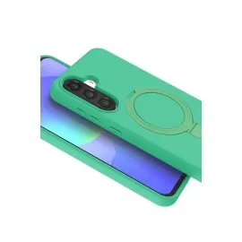 Newface Samsung Galaxy A56 Regal Magsafe Standlı Kapak - Yeşil