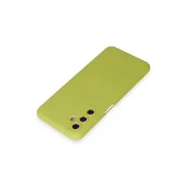 Newface Samsung Galaxy M14 5G Kılıf Nano Içi Kadife Silikon - Sarı