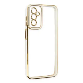 Newface Samsung Galaxy M23 Kılıf Liva Lens Silikon - Beyaz