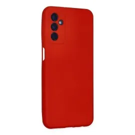 Newface Samsung Galaxy M23 Kılıf Nano Içi Kadife Silikon - Kırmızı
