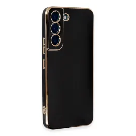 Newface Samsung Galaxy S21 Kılıf Volet Silikon - Siyah