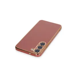 Newface Samsung Galaxy S23 Kılıf Volet Silikon - Kırmızı