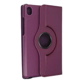 Newface Samsung Galaxy X510 Tab S9 FE 11 Kılıf 360 Tablet Deri Kılıf - Mürdüm