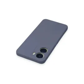 Newface Vivo Y16 Kılıf Nano Içi Kadife Silikon - Gri