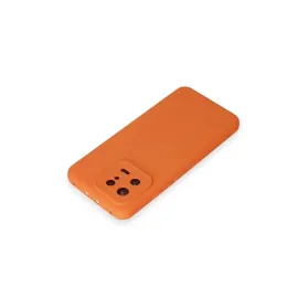 Newface Xiaomi Mi 13 Kılıf Nano Içi Kadife Silikon - Turuncu