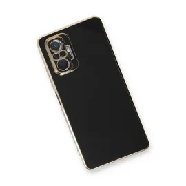 Newface Xiaomi Redmi Note 10 Pro Kılıf Volet Silikon - Siyah