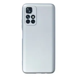 Newface Xiaomi Redmi Note 11T Kılıf Nano Içi Kadife Silikon - Sky Blue