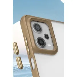 Newface Xiaomi Redmi Note 12 Pro 5G Kılıf Penta Silikon Kılıf - Lacivert