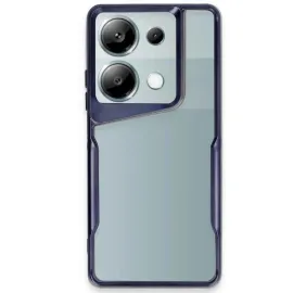 Newface Xiaomi Redmi Note 13 Pro 4G Kılıf Boyi Silikon Kapak - Lacivert