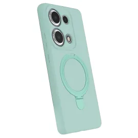 Newface Xiaomi Redmi Note 13 Pro 4G Regal Magsafe Standlı Kapak - Su Yeşili