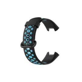 Newface Xiaomi Redmi Watch 2 Spor Delikli Kordon - Siyah-Mavi