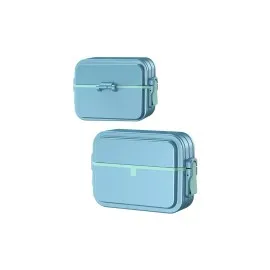 Newface Airpods Pro 2 (2.nesil) 404 Kilitli Kılıf - Mavi