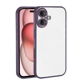 Newface Apple Iphone 17 Razer Lensli Silikon - Mor