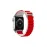 Newface Apple Watch 38mm Mountain Kordon - Beyaz-Kırmızı