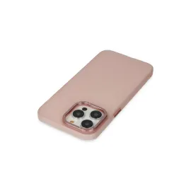 Newface Iphone 13 Pro Max Kılıf Modos Metal Kapak - Pembe