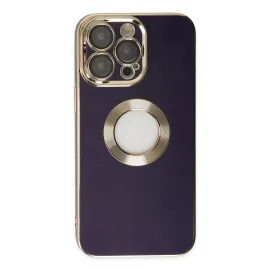 Newface Iphone 13 Pro Max Kılıf Store Silikon - Derin Mor