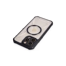Newface Iphone 14 Pro Kılıf Prag Magneticsafe Kapak - Siyah