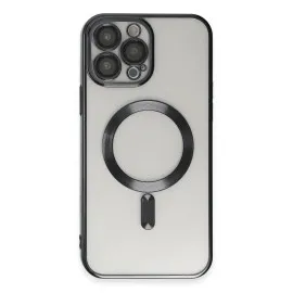 Newface Iphone 15 Pro Kılıf Kross Magneticsafe Kapak - Siyah