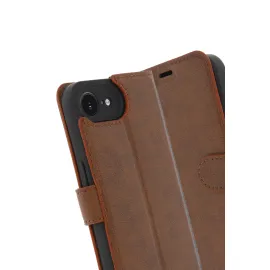Newface Iphone 16E Kılıf Trend S Plus Kapaklı Kılıf - Taba