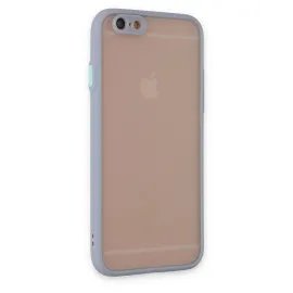 Newface Iphone 6 Kılıf Montreal Silikon Kapak - Gri