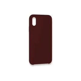Newface Iphone Xs Max Kılıf Lansman Legant Silikon - Bordo